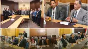 وفد التنسيقية يلتقي نقيب المحامين لتعزيز التعاون في الملفات القانونية والتشريعية