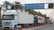 نشاط ملحوظ في حركة الترانزيت عبر خط الرورو بميناء دمياط نحو الخليج