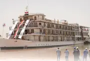 انتهاء صيانة الفندق العائم قصر إبريم في وقت قياسي