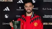 برونو فيرنانديز أفضل لاعب في مانشستر يونايتد للموسم الثاني