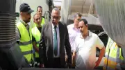 رئيس مياه المنيا يتفقد خدمات الشرب لزوار مولد السيدة العذراء بسمالوط