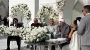 عقد قران ابنة إبراهيم حسن مدير منتخب مصر في مسجد الشرطة
