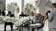 عقد قران ابنة مدير منتخب مصر إبراهيم حسن في مسجد الشرطة