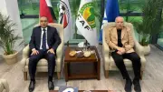أبو ريدة يبحث مع وزير الشباب والرياضة الجزائري تعزيز العلاقات