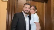 ملك أحمد زاهر تخطف الأنظار بفستان أبيض أنيق في أحدث ظهور