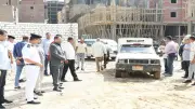 سكرتير عام الفيوم يتابع نقل موقف العدوة وسيلا للموقع الجديد
