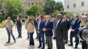 مدبولي يتفقد مشروع تطوير وجهات مبنى الخارجية قصر التحرير