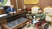 محافظ المنوفية يصرف مساعدة مالية عاجلة لشاب من ذوي الهمم