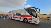 حافلة الزمالك تصل استاد القاهرة استعداداً لنهائي الكونفدرالية أمام اتحاد العاصمة
