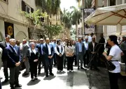 شارع الشريفين يتحول إلى شارع الفن بمبادرة من أكاديمية الفنون بالقاهرة