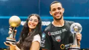 وزير الرياضة يهنئ أمينة عرفي ومصطفى عسل ببطولتي العالم للإسكواش