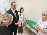 محافظ كفر الشيخ يبحث التعاون مع مدينة سفين صاديكوف الطبية الروسية