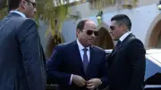 الرئيس السيسي يصل إلى مقر افتتاح مشروع الدلتا الجديدة التنموي