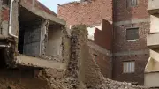 انهيار جزئي لمنازل آيلة للسقوط بقرية أبوصير بالغربية دون إصابات