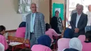 وكيل تعليم الإسماعيلية يتفقد امتحانات الفصل الدراسي الثاني بمدرسة فاطمة الزهراء