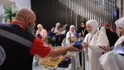 وزيرة التضامن تطمئن على صحة حجاج الجمعيات الأهلية في الأراضي المقدسة