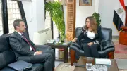 وزيرة التنمية المحلية تتابع مشروعات حياة كريمة واستعدادات العيد مع محافظ المنوفية