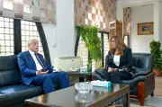 وزيرة التنمية تبحث مع مستشار رئيس الجمهورية موقف المشروعات الخدمية بالمحافظات