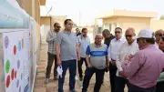 وفد من الإسكان يتفقد مشروعات مياه الشرب والصرف الصحي بالمنيا لتسريع الإنجاز