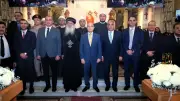 محافظ الغربية يشارك في احتفالية اليوبيل الذهبي لرهبنة الأنبا بولا