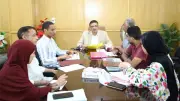 الوادي الجديد: اجتماع موسع لمتابعة ملفات التصالح وإزالة التعديات