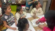 ورشة فنية لذوي الاحتياجات الخاصة بالمتحف اليوناني الروماني