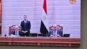 تصفيق حار لرئيس البرلمان الليبي في مجلس النواب المصري