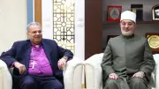 مفتي الجمهورية يستقبل رئيس الطائفة الإنجيلية للتهنئة بعيد الأضحى