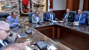 محافظ سوهاج يشارك في اجتماع برنامج التنمية المحلية بصعيد مصر