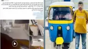ضبط سائق توك توك بالشرقية لقلبه المركبة عمدًا بسبب خلاف على الأجرة