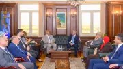محافظ الإسكندرية يستقبل وفد البنك الزراعي لبحث تعزيز التعاون المشترك
