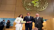 وزارة الصحة تهنئ هبة السويدي بتكريمها في جمعية الصحة العالمية