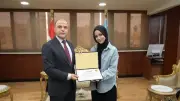 سلمى أشرف تحصد المركز الثاني عالمياً في الروبوتات الذكية