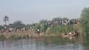 انتشال جثمان طالب ثانوي غرق في ترعة بالدقهلية