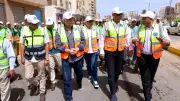 محافظ كفر الشيخ يتفقد اليوم السادس عشر من مبادرة جميلة يا بلدي بدسوق