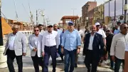 وزير الري ومحافظ الأقصر يتفقدان تحديث أنظمة قناطر إسنا الجديدة