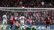 بورنموث يتقدم على مانشستر سيتي بهدف في الشوط الأول بالدوري الإنجليزي