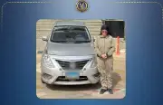 ضبط قائدة ملاكي لسيرها عكس الاتجاه في الجيزة