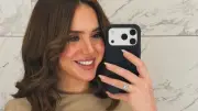 رنا رئيس تتألق بفستان بني ناعم وتبرز رشاقتها في أحدث ظهور