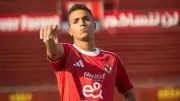 طرد ياسين مرعي في مباراة الأهلي والمصري بالدوري المصري