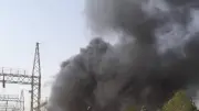 السيطرة على حريق بمحطة كهرباء في أسوان دون إصابات