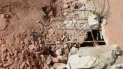انهيار جزئي لكوبري جزيرة الودي بالصف يهدد حياة المواطنين