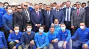 وزير العمل ومحافظ الدقهلية يتفقدان مصانع جمصة ويدعمان الصناعة الوطنية