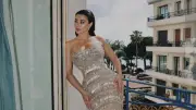 يارا السكري تتألق بفستان بيج لامع وتعلق على شائعات ارتباطها بأحمد العوضي