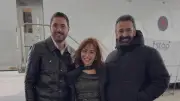 منة شلبي تثير التساؤلات بصورة مع كريم عبدالعزيز وأحمد عز