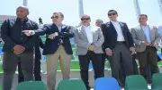 وزيرا التخطيط ومحافظ بورسعيد يدعمان تسريع إنجاز ستاد المصري الجديد