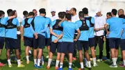 المصري البورسعيدي يؤدي مرانه على ملعب المريخ استعدادًا لمواجهة زد