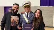 أحمد سعد يهدي نجله سيارة في حفل تخرجه (فيديو)