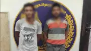 ضبط عاطلين حطما حاجزًا خرسانيًا لسرقة حديد التسليح في القليوبية