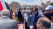مدبولي يتفقد محور عمر بن العاص والمدرسة اليابانية بالجيزة